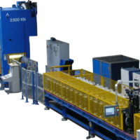 Ligne production fabrication gondole