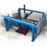 Production packaging lines in the sheet metal sector