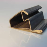 Profiling line for manufacturing metal roof tiles