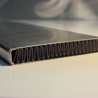 Profiling machine for manufacture automotive heat exchanger