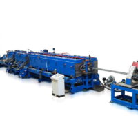 Storage rack upright production line
