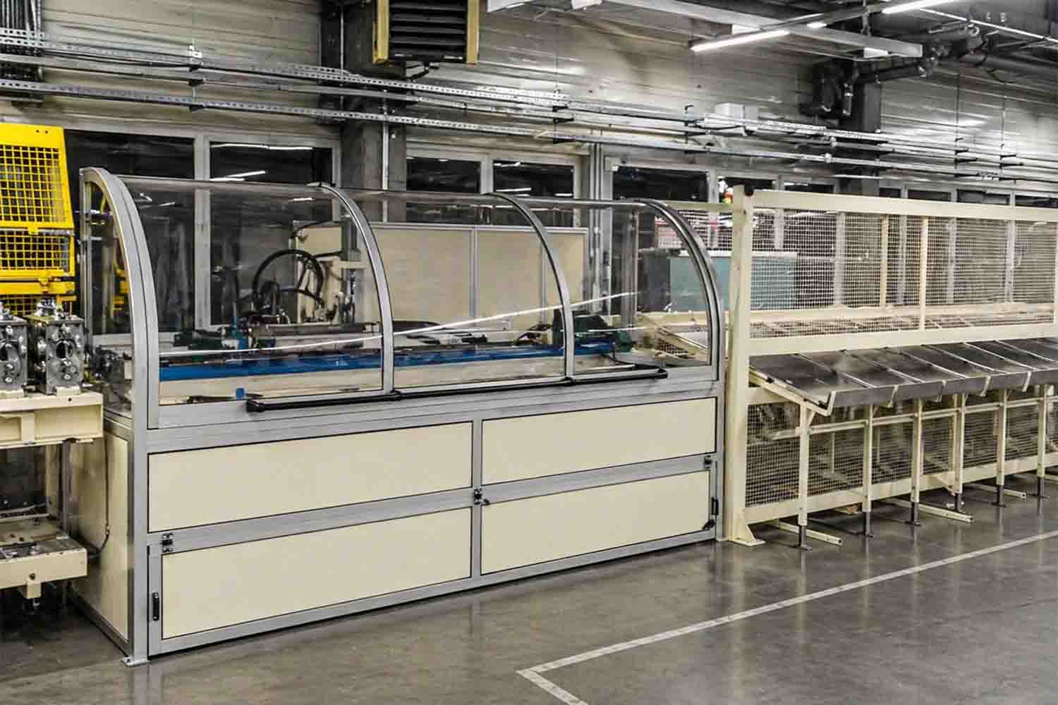 Custom industrial packaging machine