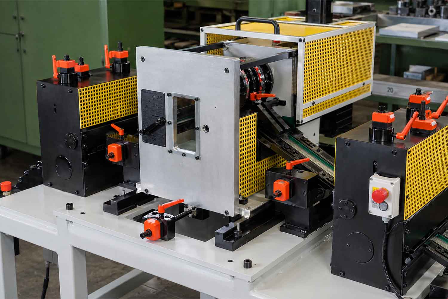 Industrial punching machine tooling