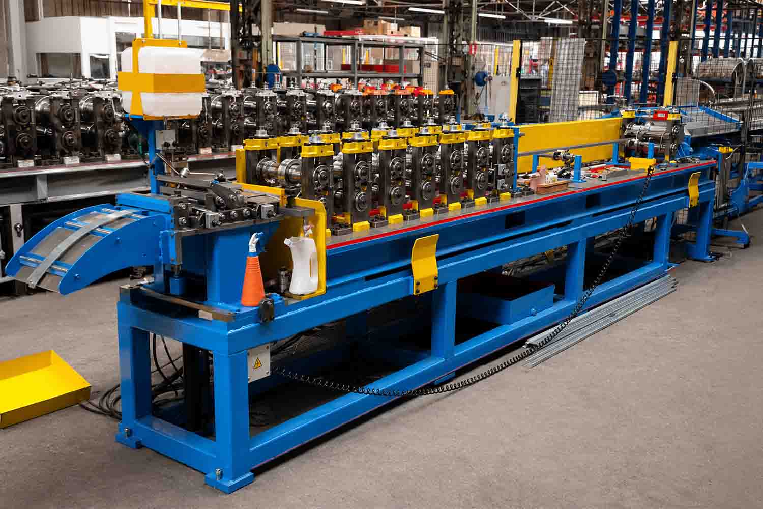 Manufacture industrial start-stop roll forming lines