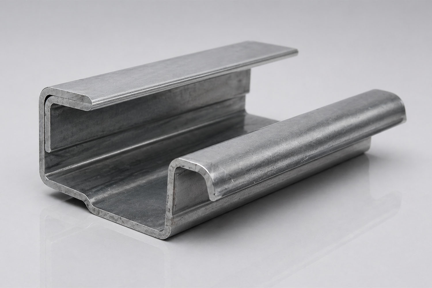 Roll forming high strenght steel automotive components