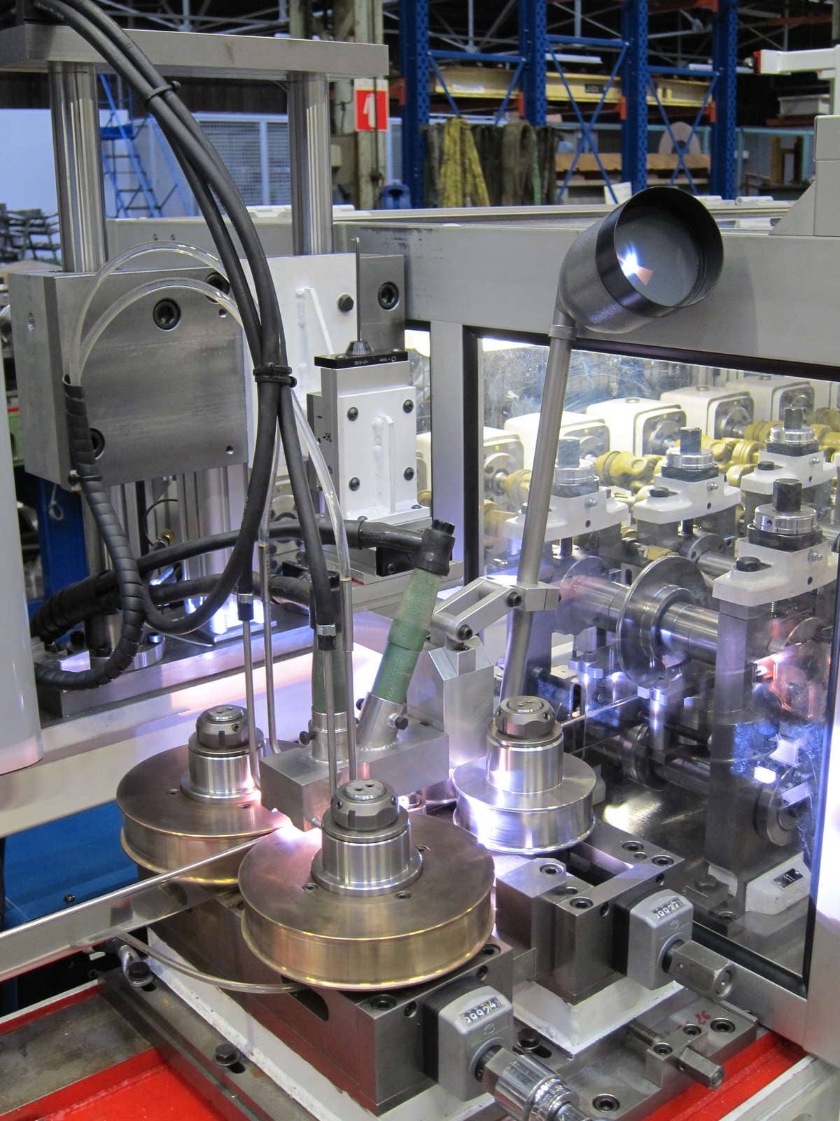 Automotive tube forming machine