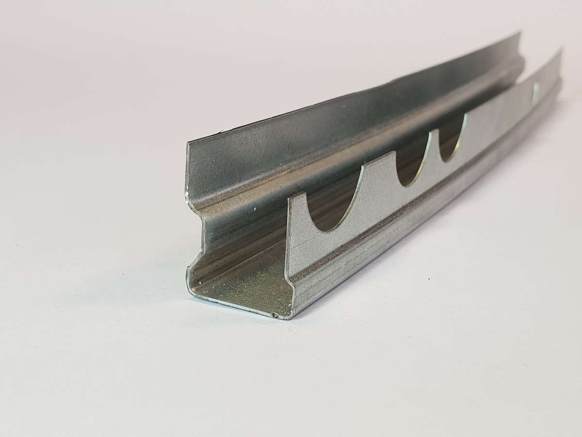 Automotive window regulator rail profiling line