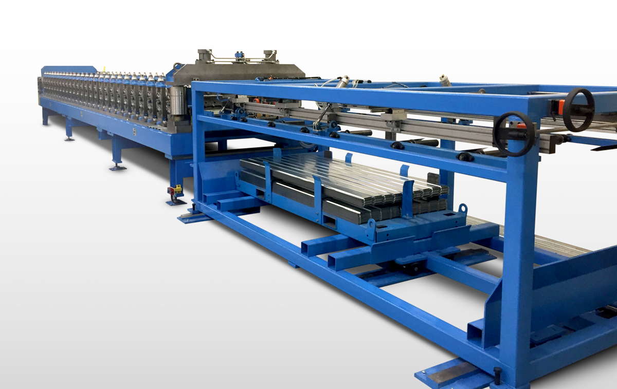 Cold sheet metal forming machine