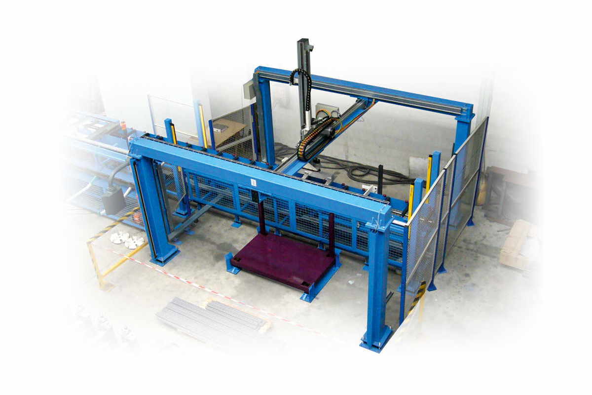 Construction packaging line sheet metal working sector