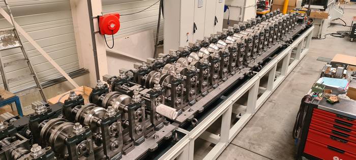 Manufacture dog tooth profiling line