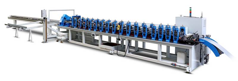 Manufacturing profiling lines with punching