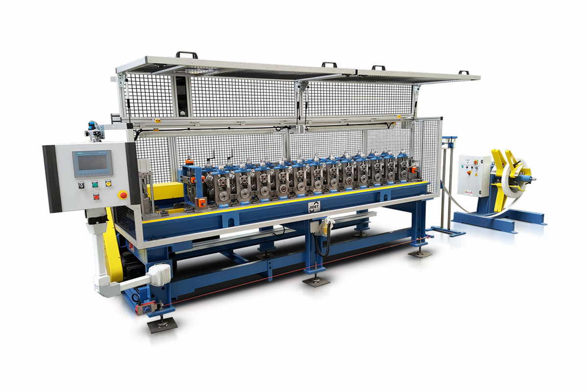 roll-up shutter-slat-profiling-line