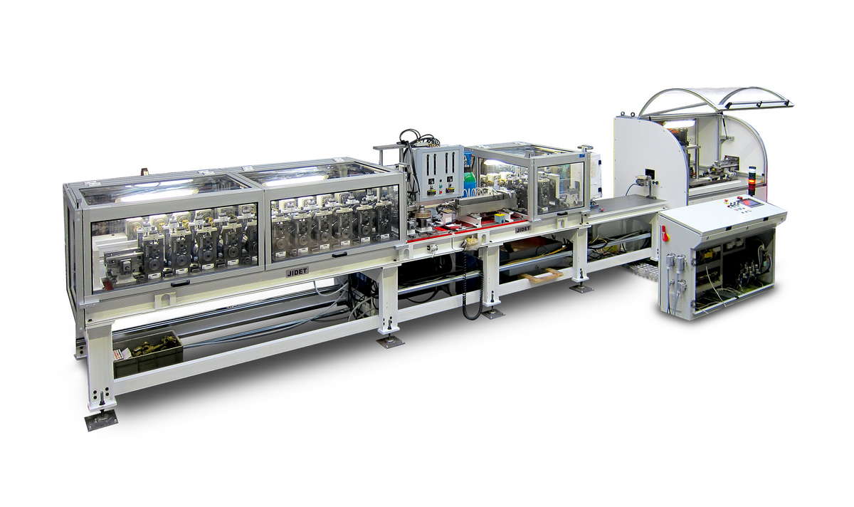 Tube roll forming line