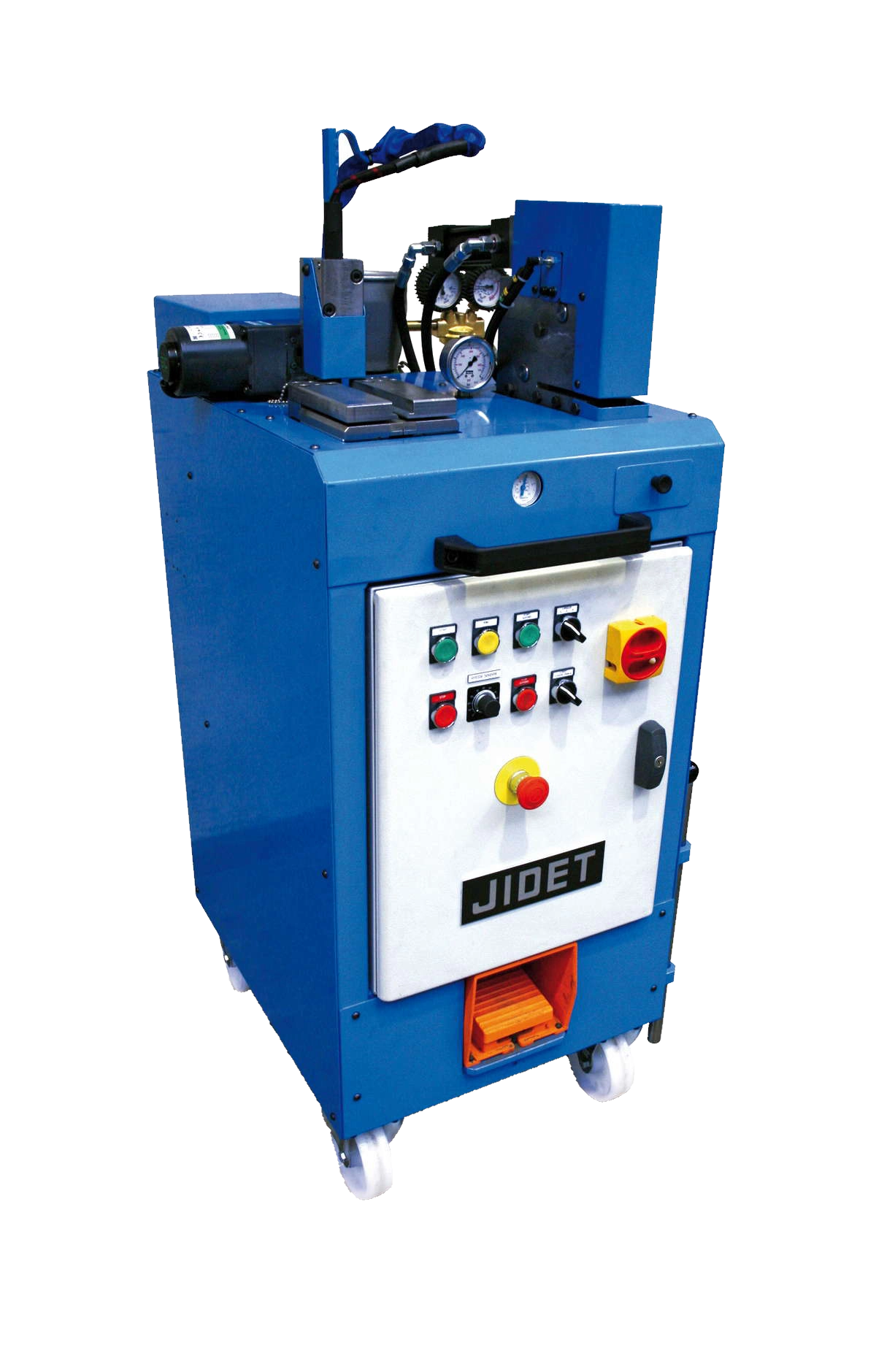 Welding system roll forming line