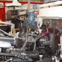 Unité de cintrage et coupe hydraulique en sortie de ligne
