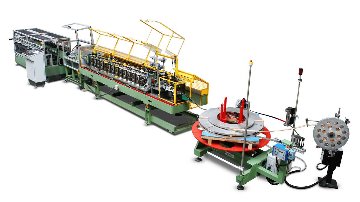 Ligne fabrication pour baguette automobile