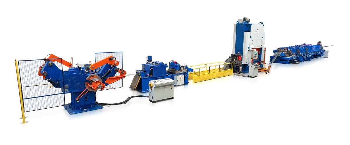 Profileuse pour montant rack stockage