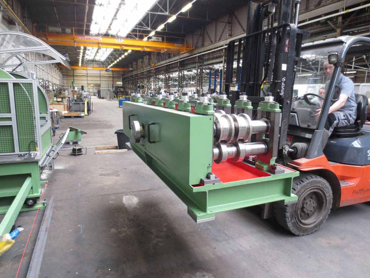 Fabrication ligne profileuse standard