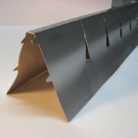Profiling line for central lighting optics